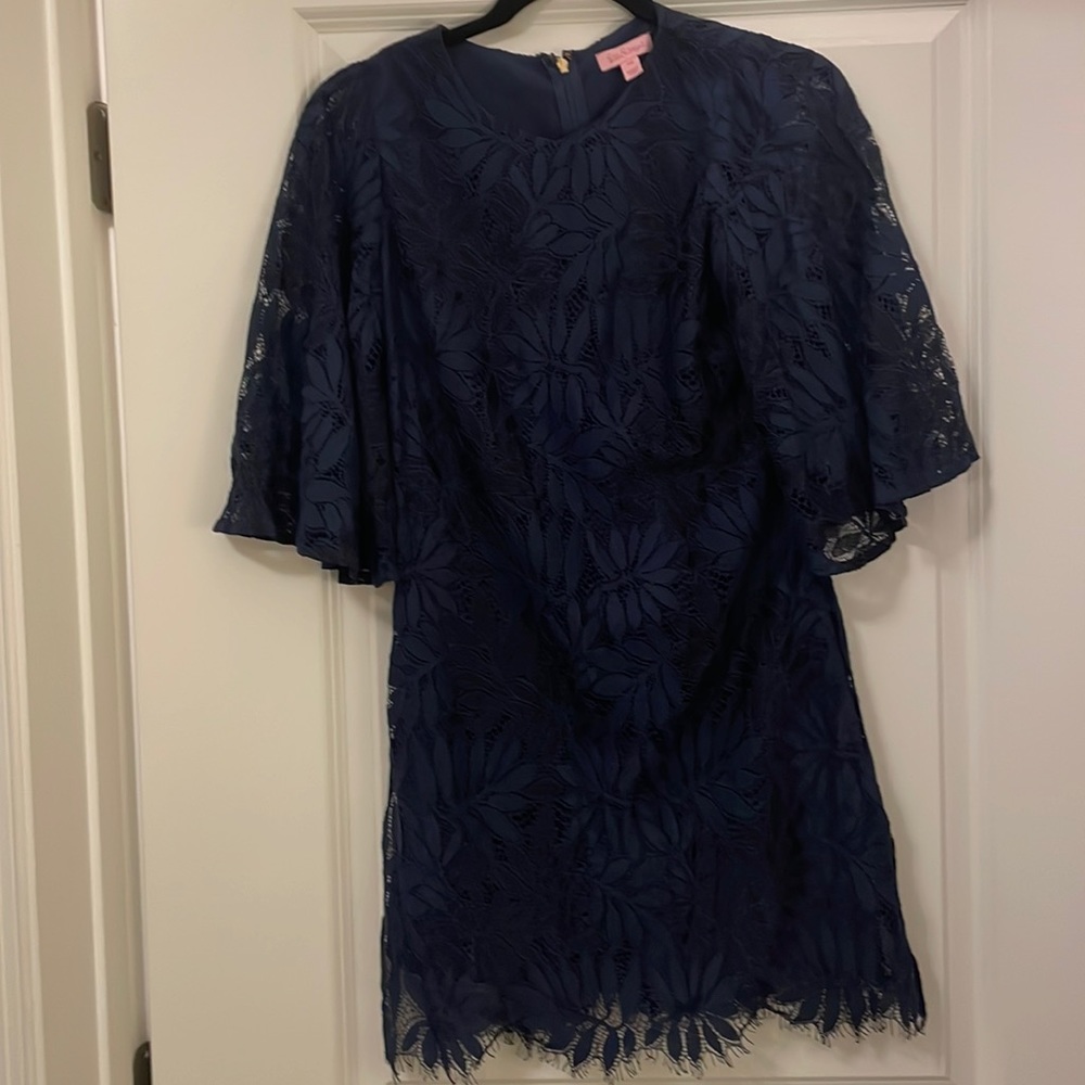 Lilly Pulitzer, Jackelin Romper True Navy, 00